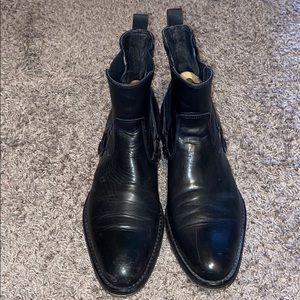 To Boot New York Biker Boots Sz: 8